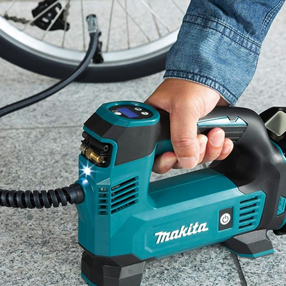 18V Cordless Portable Air Inflator Pump